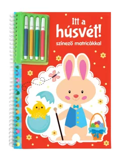 Itt a húsvét - Színező matricákkal és filctollal