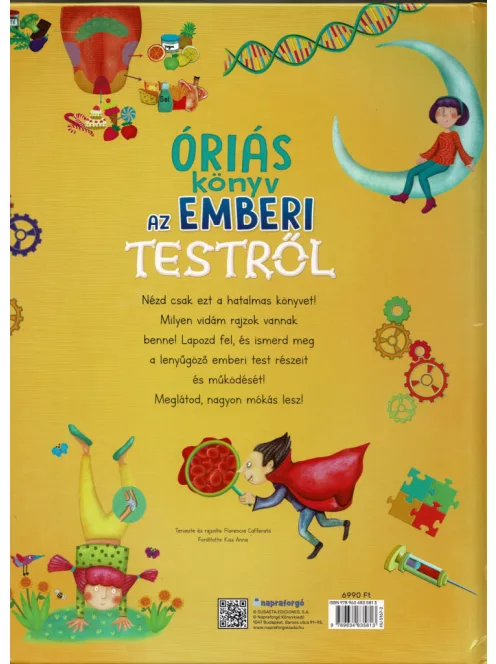 Óriás könyv az emberi testről