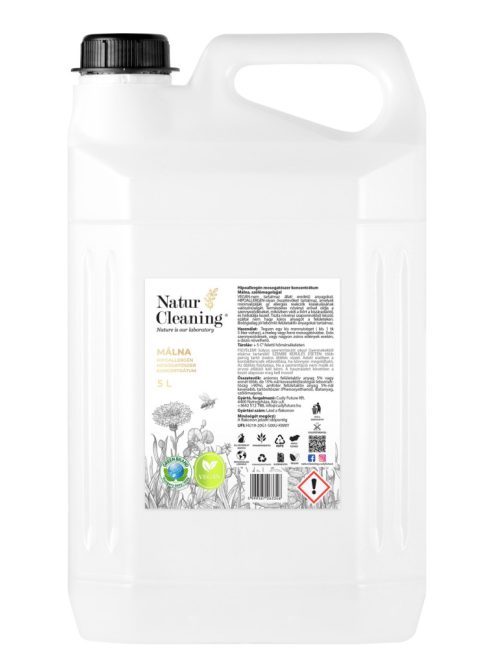 NaturCleaning Mosogatószer koncentrátum 5 liter - málna
