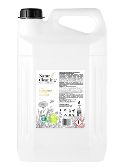 NaturCleaning Mosogatószer koncentrátum 5 liter - tea-mandarin