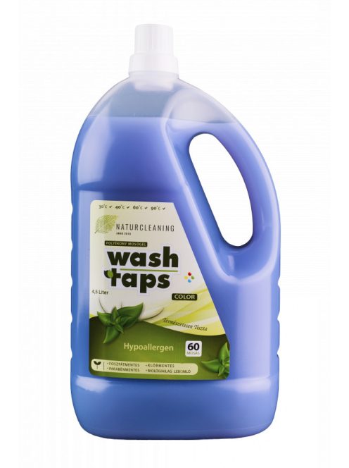 NaturCleaning Wash Taps color hipoallergén mosógél 4,5 liter
