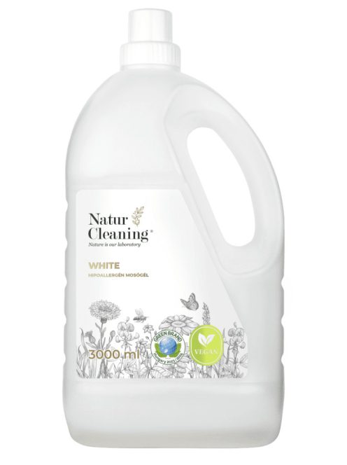 NaturCleaning White hipoallergén mosógél 3 liter