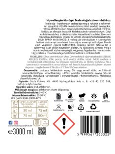 NaturCleaning hipoallergén mosógél 3 liter - Teafa-Aloe