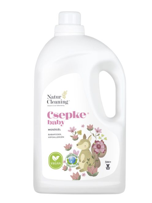 Csepke baby mosógél babapúder hipoallergén 4 liter