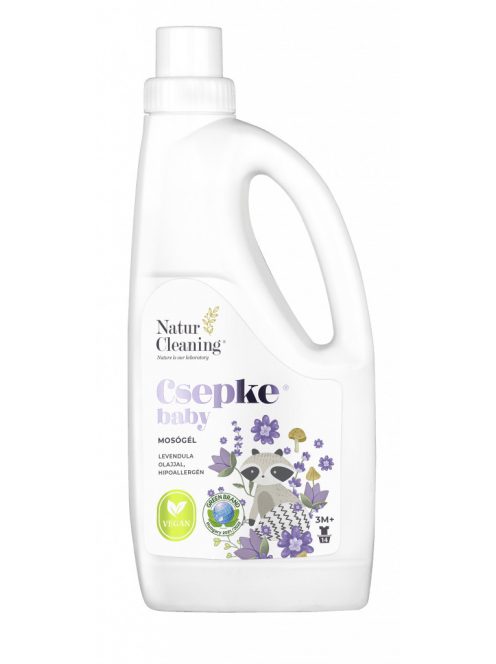 Csepke Baby mosógél levendula olajjal 3m+ - 1 liter