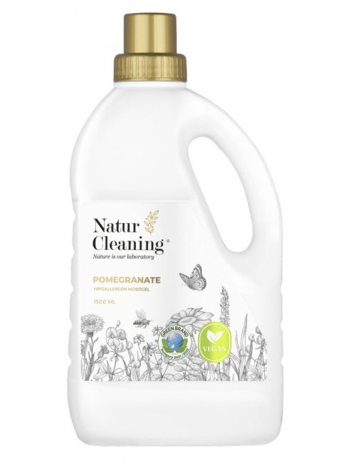 NaturCleaning Gránátalma hipoallergén mosógél 1,5 liter