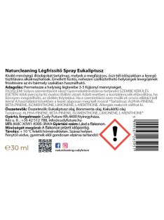 NaturCleaning Légfrissítő eukaliptusz 30 ml