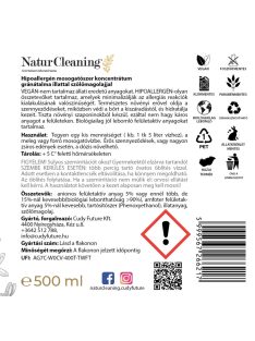   NaturCleaning Mosogatószer koncentrátum 500ml pumpás - gránátalma 