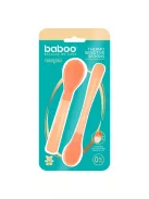 Baboo Puha szilikon hőérzékeny kanalak (2 db) 4+ hónapos kortól - Peachy Keen