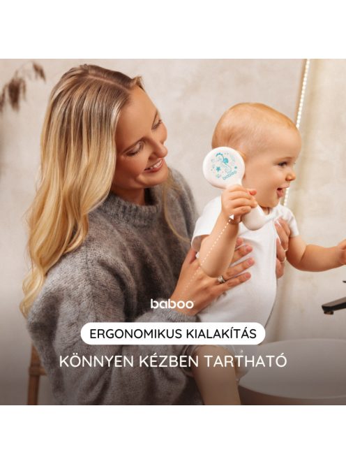 Baboo baba fésű és kefe szett - lagúna