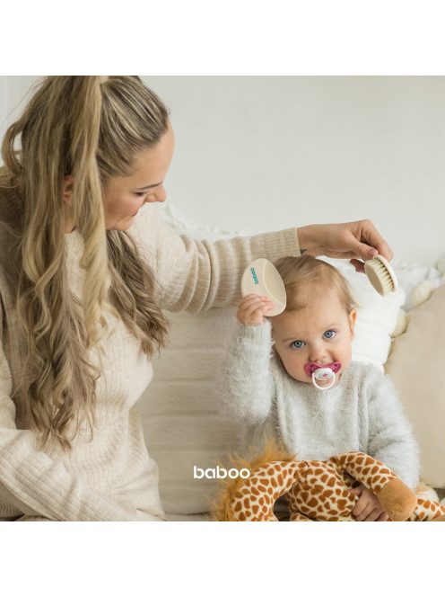 Baboo baba fésű és kefe szett - lagúna