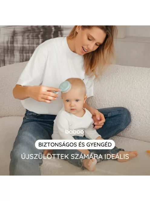 Baboo baba fésű és kefe szett - kék