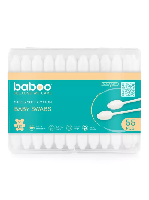 Baboo baba ultra puha biztonsági fültisztító, 55 db