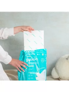   Baboo Eldobható Nedvszívó Pelenkázó Alátét AirComfort 60x90, 20db