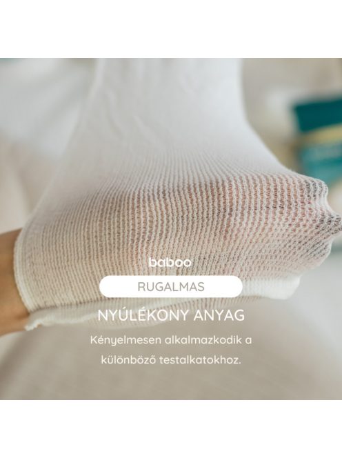 Baboo szülés utáni hálós bugyi 2 db L