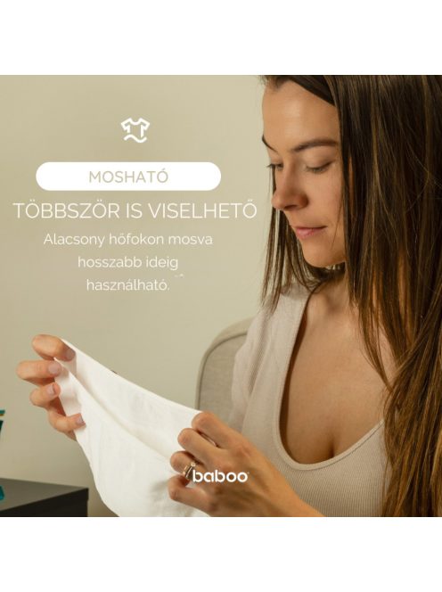 Baboo szülés utáni hálós bugyi 2 db L
