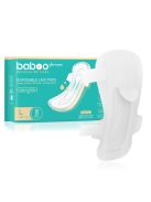 Baboo eldobható szülés utáni betét, 8 db, L, 425 mm