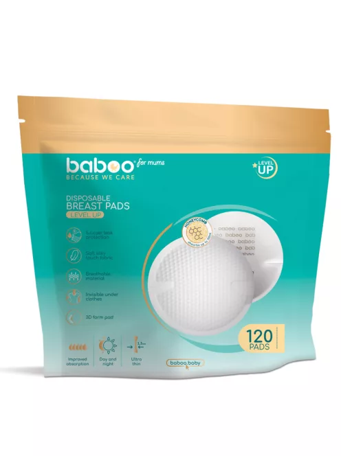 Baboo éjszakai és nappali eldobható melltartóbetét 120 db