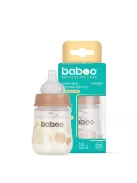 Baboo Széles nyakú 3 szelepes anti-colic cumisüveg 180 ml 0+ hónapos kortól - Au Naturale
