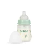 Baboo Széles nyakú 3 szelepes anti-colic cumisüveg 180 ml 0+ hónapos kortól - Peachy Keen