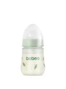 Baboo Széles nyakú 3 szelepes anti-colic cumisüveg 180 ml 0+ hónapos kortól - Peachy Keen