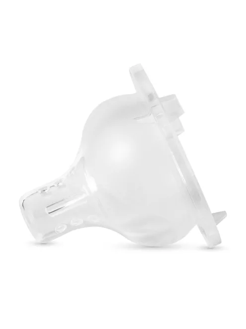 Baboo Prémium anti-colic 3 szelepes technológiájú szilikon cumifej (2 db) széles nyakú gyors folyású, 6+ hónapos kortól