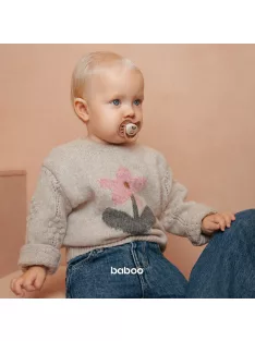   Baboo Nyugtató cseresznye formájú latex cumi szett (2 db) tárolódobozzal 0+ hónap - Au Naturale