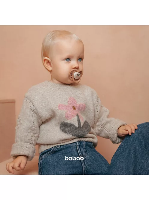 Baboo Nyugtató cseresznye formájú latex cumi szett (2 db) tárolódobozzal 0+ hónap - Au Naturale