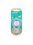 Baboo Nyugtató cseresznye formájú latex cumi szett (2 db) tárolódobozzal 6+ hónap - Blue Haze