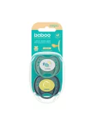 Baboo Nyugtató ortodontikus latex cumi 2 db tárolótokkal 6+hó - Lagoon Fiesta