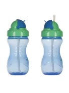 Baboo Itatópohár szilikon szívószállal 360 ml 9+ hónapos kortól - kék