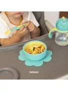 Baboo Tapadókorongos szilikon tányér 6+ hónapos kortól - Lagoon Fiesta menta