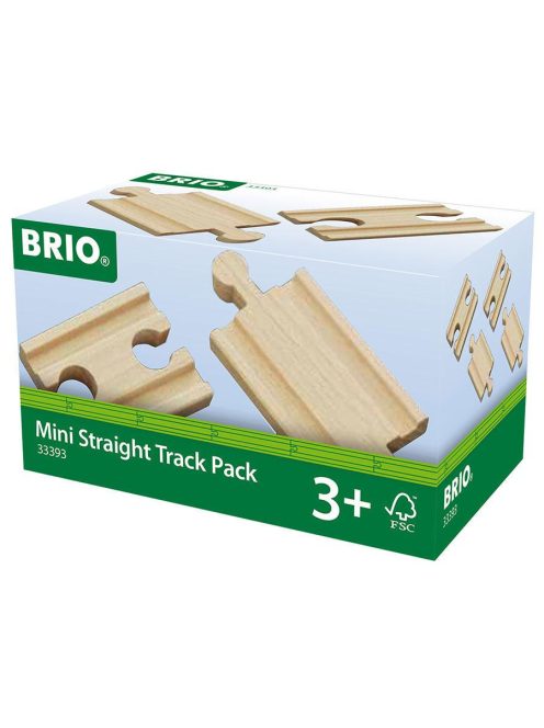 Brio 33393 Egyenes mini sínszett