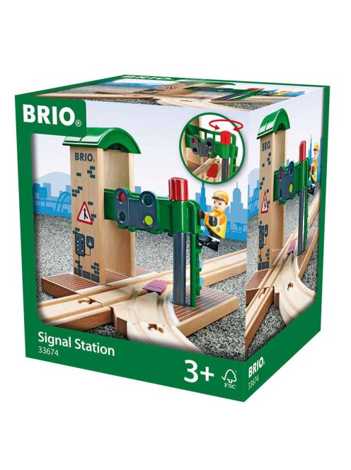 Brio 33674 Jelzőállomás