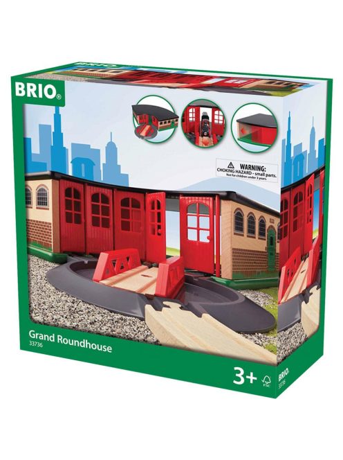 Brio 33736 Nagy kerek kocsiszín