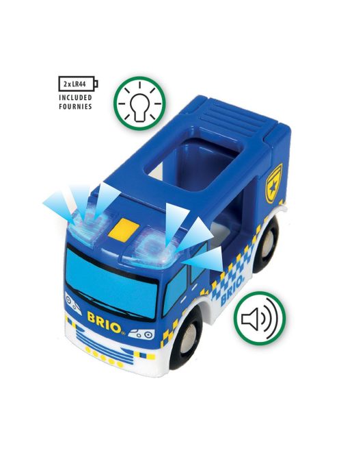 Brio 33825 Rendőr teherautó