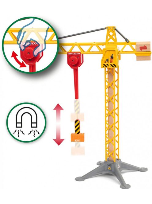 Brio 33835 Építkezés daru világítással