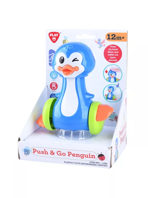 Playgo Nyomd és gurul vidám bébipingvin