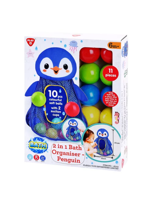 Playgo Labdagyűjtő pingvin fürdőjáték