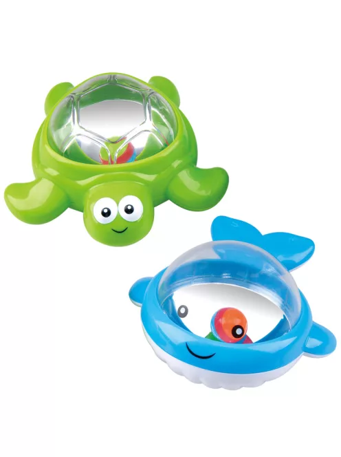 Playgo Állatos bébi fürdőjátékok (bálna, teknősbéka)
