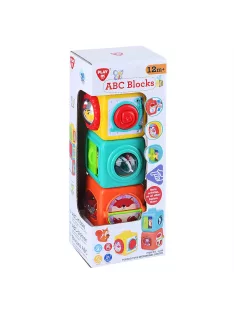 Playgo Abc építőkockák