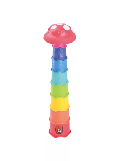 Playgo Gombaház torony építőjáték