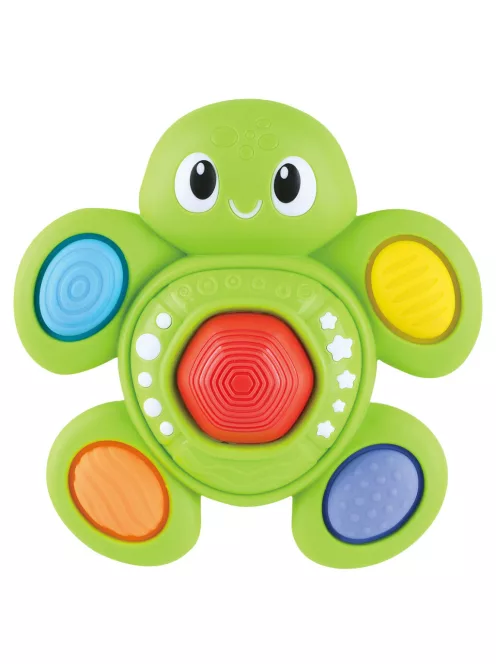 Playgo Zenélő világító tapintásfejlesztő kisteknős