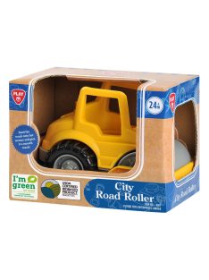 Playgo műanyag munkagép - úthenger (bio-based)