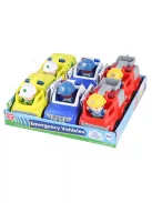 Playgo műanyag autók figurával