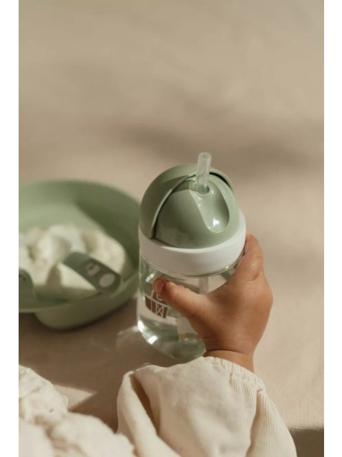 Little Dutch szívószálas pohár 300 ml - Little Farm