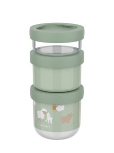 Little Dutch gyerek snack box készlet 3 db-os - little farm