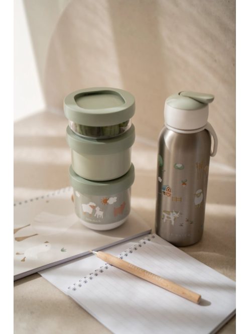 Little Dutch gyerek snack box készlet 3 db-os - little farm