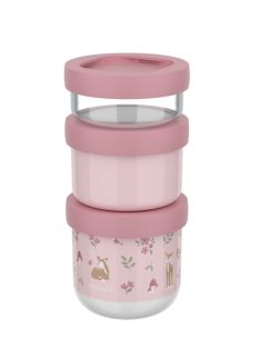   Little Dutch gyerek snack box készlet 3 db-os - fairy garden