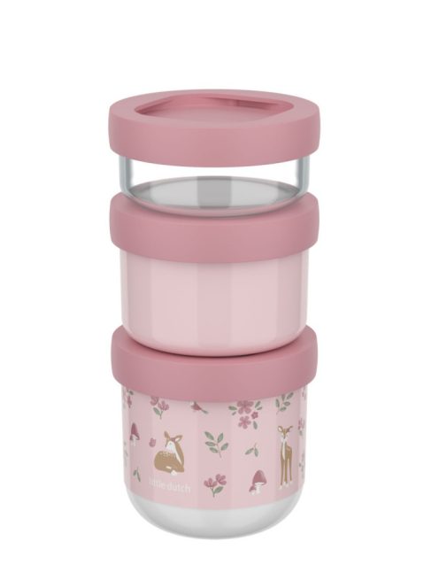 Little Dutch gyerek snack box készlet 3 db-os - fairy garden